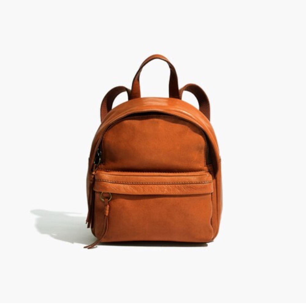 NWT Madewell Lorimer Mini Backpack